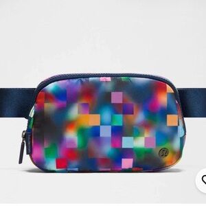 lululemon athletica Colorful Pixel Travel Bag Pride Belt bag